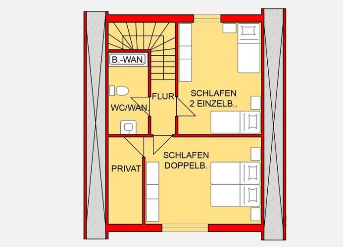 Ferienhaus Villa Krabbe